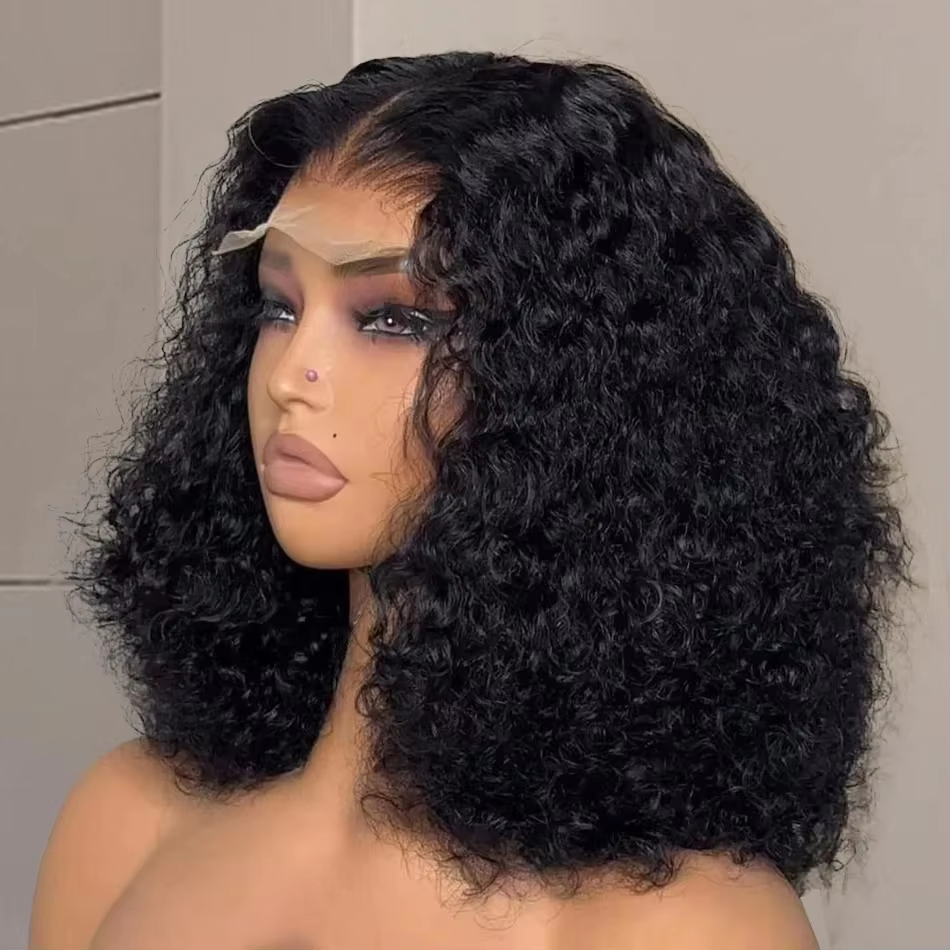 Glueless Wear And Go Human Hair Wig - Pelucas de cabello humano rizado tipo