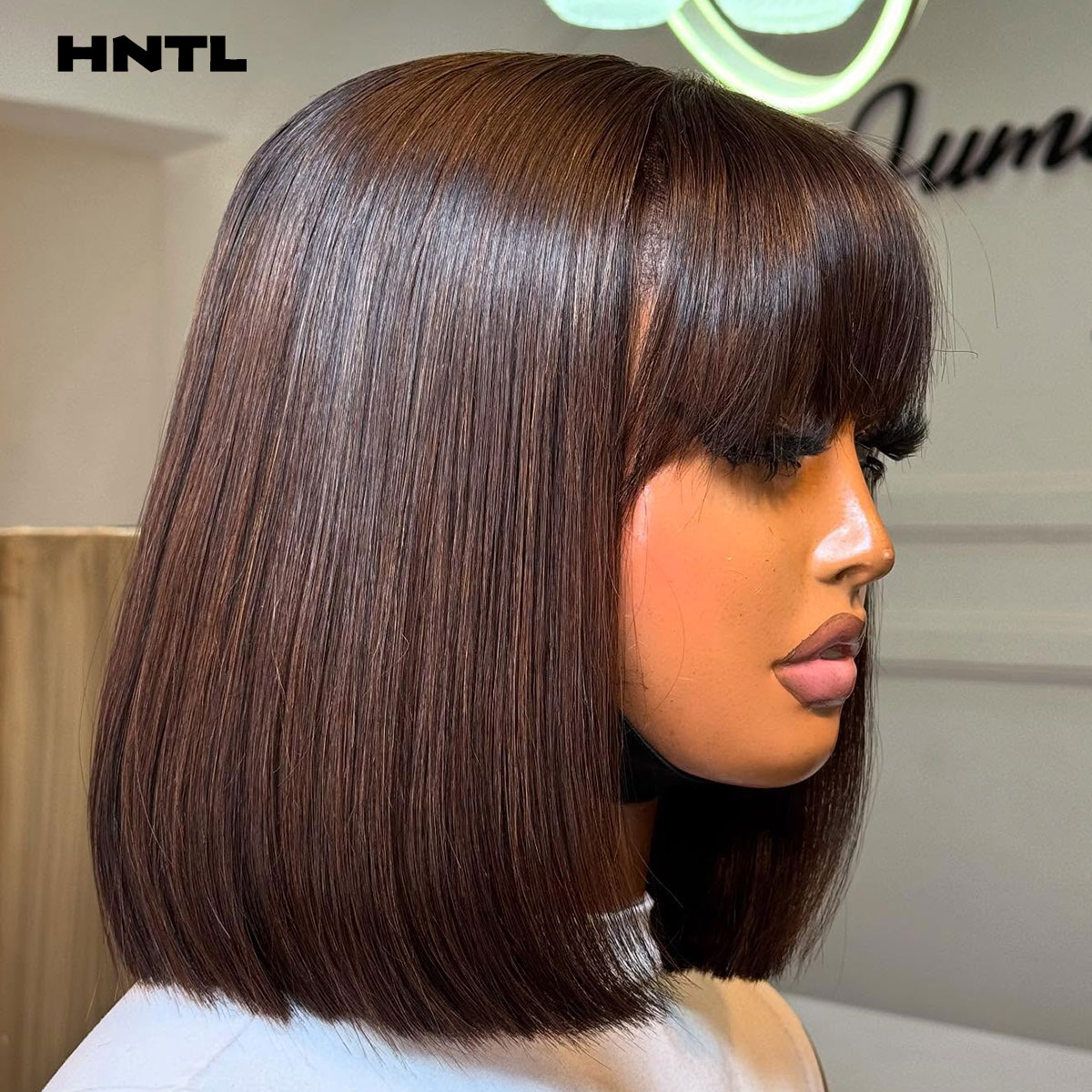 Peluca sin pegamento Wear & Go - Pre Parted 13X4 Lace Front Bob Wig reseña y precio