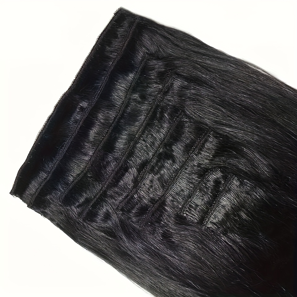 Extensiones de Cabello con Cli - Seamless Clip In Hair Extensions Human Hair reseña y precio