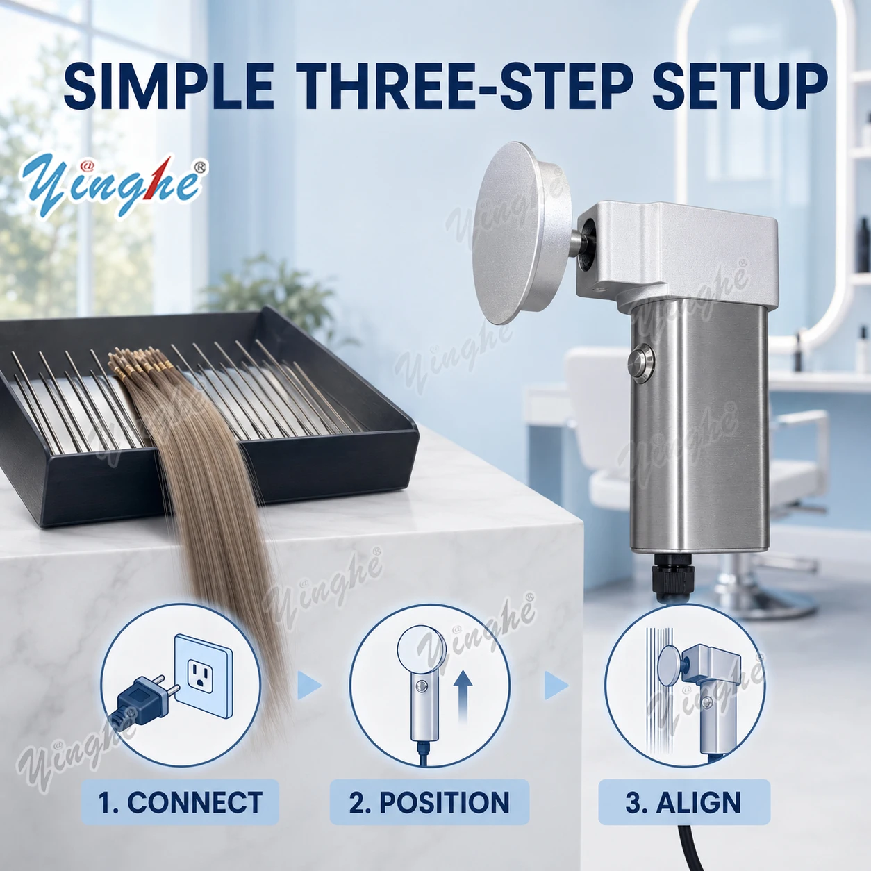 Alisador de Cabello Automático - Hair Bundles reseña y precio