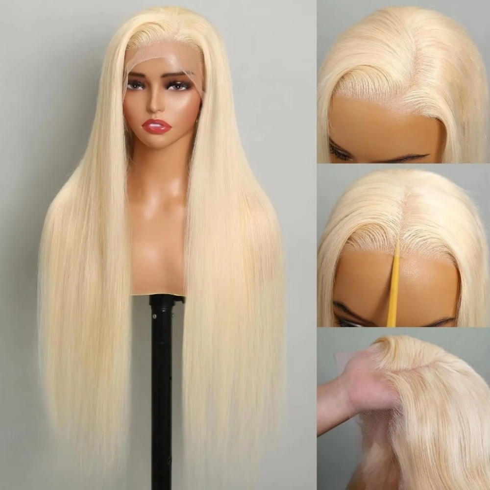 Peluca de cabello humano Rubio - Hd Lace Frontal Wig Human Hair Pre Plucked reseña y precio
