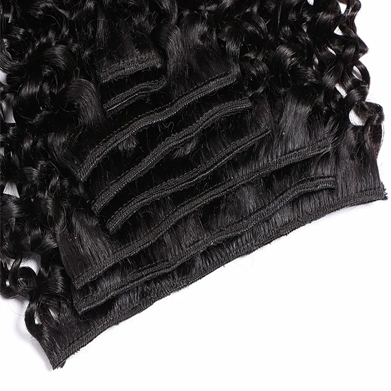 Extensiones de cabello humano  - Seamless Clip In Hair Extensions Human Hair reseña y precio
