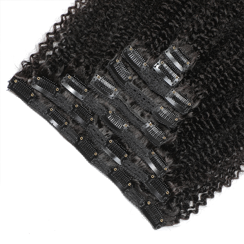 Extensiones de cabello humano  - Seamless Clip In Hair Extensions Human Hair reseña y precio