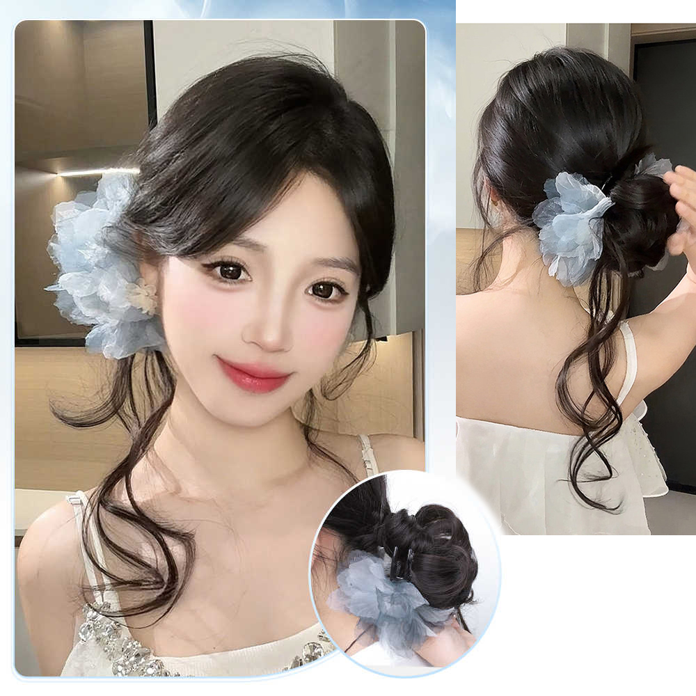 Postizo de Cabello Sintético C - Claw Clip Messy Bun Hair Piece reseña y precio
