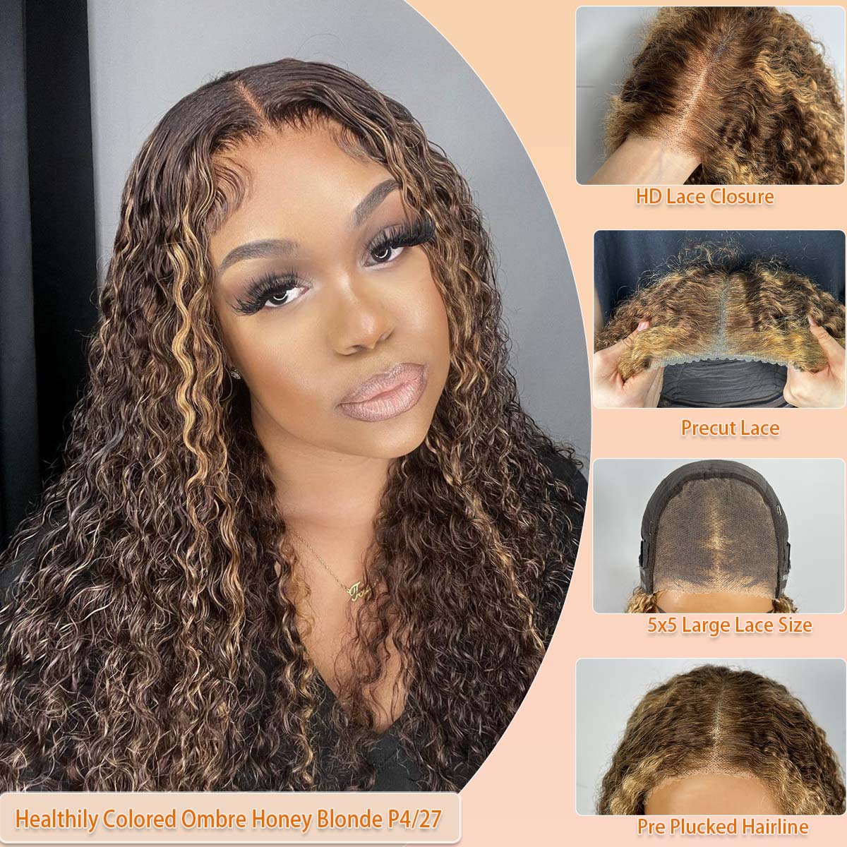 Peluca Wear & Go P427, Cabello - Glueless Wear And Go Human Hair Wig reseña y precio