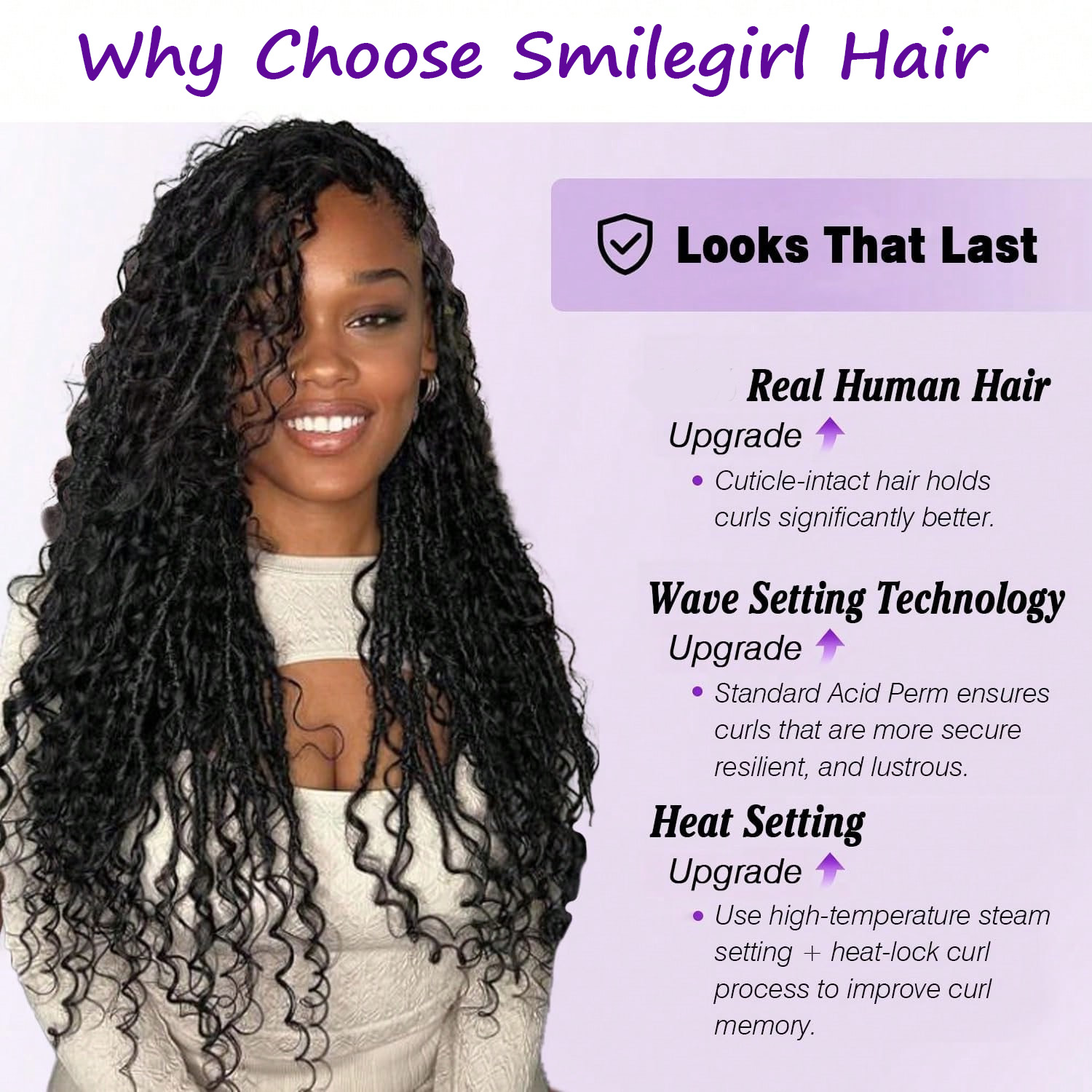 Cabello Humano Rizado Birmano  - Water Wave Bulk Human Hair For Braiding reseña y precio