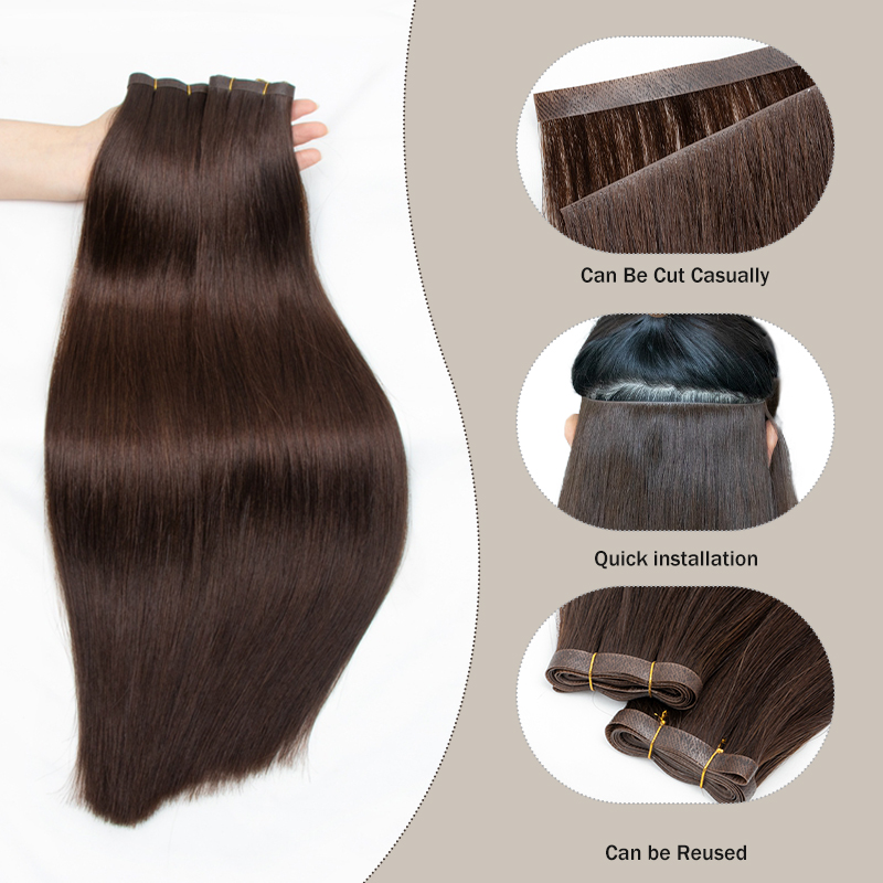 Extensiones de Cabello Humano  - Invisible Tape In Extensions Real Hair reseña y precio